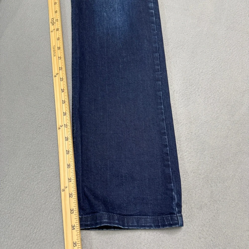 Barbell Apparel Jeans Mens 32 Dark Wash Blue Slim Athletic Fit Stretch Denim - Picture 6 of 11